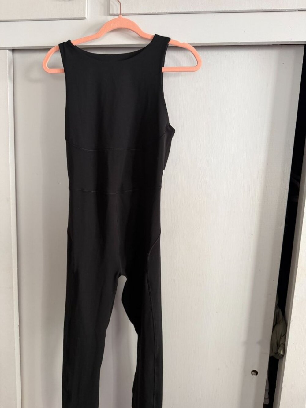 VUORI ALL THE FEELS JUMPSUIT IN BLACK SZ LARGE WOMENS NEW WITHOUT TAGS